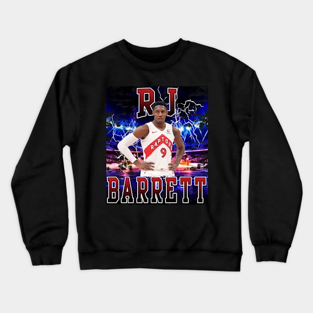 RJ Barrett Crewneck Sweatshirt by Gojes Art